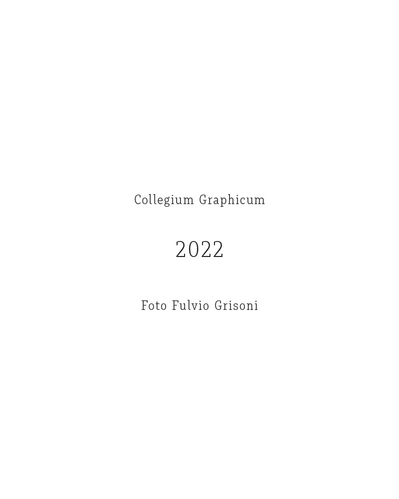 Koledar Collegium Graphicum 2022 - naslovnica